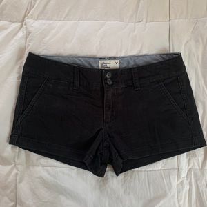 American Eagle Outfitters Black Shorts Size 0